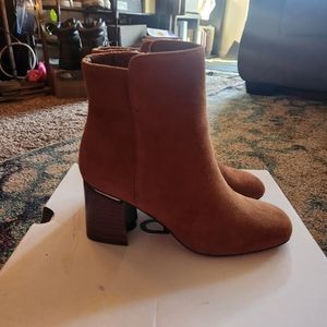 Suede ankle boots